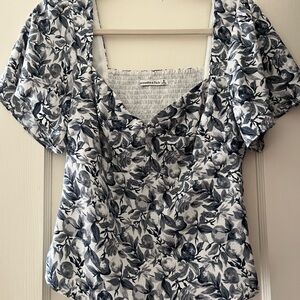 Floral Print Women's Top